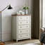 Commode moderne à 5 tiroirs, commode à tiroirs et rangement pour vêtements, armoire de rangement pour le salon