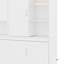 Lit escamotable mural avec armoire supérieure, tablettes, lit pliable peu encombrant avec lumière et USB