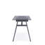 Birl Glass Stainless Steel Writing Desk-1878219543