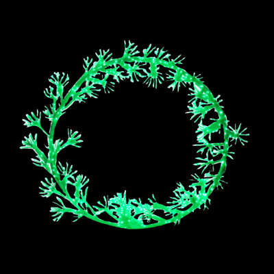 Faux Lighted 30'' Wreath