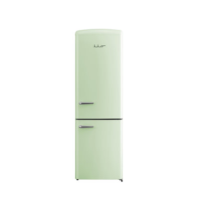 RR2 12 cu. ft. Retro Refrigerator Full Size Fridge Bottom Freezer Frost Free Multiflow 360°