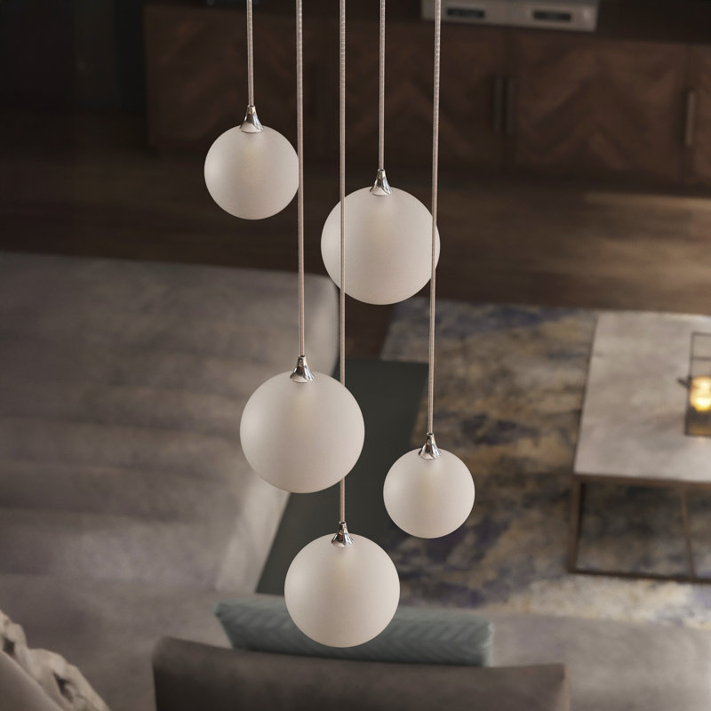Perla 5 - Light Pendant, White
