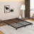 LowBed Frame - Heavy Duty Metal -Bed Frame In Matte Heavy Duty With Steel Slats, Easy Assembly, Noise-Free, Non-Slip, No Box Spring Needed-554143273