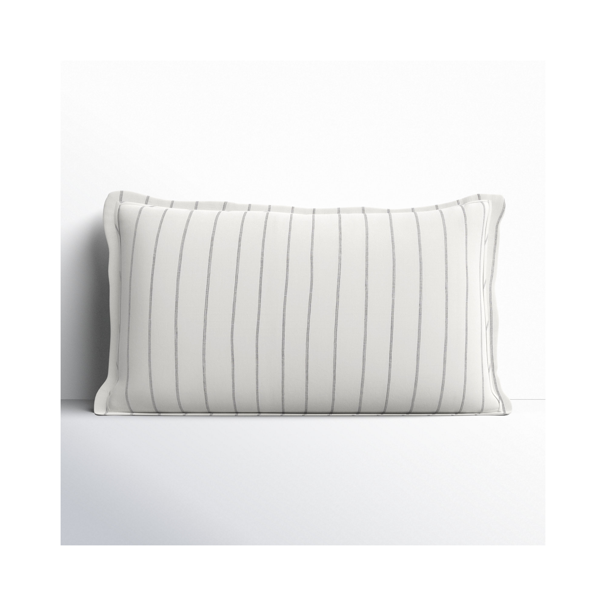 Keegan Belgian Flax Linen Sham Set, King, Ivory