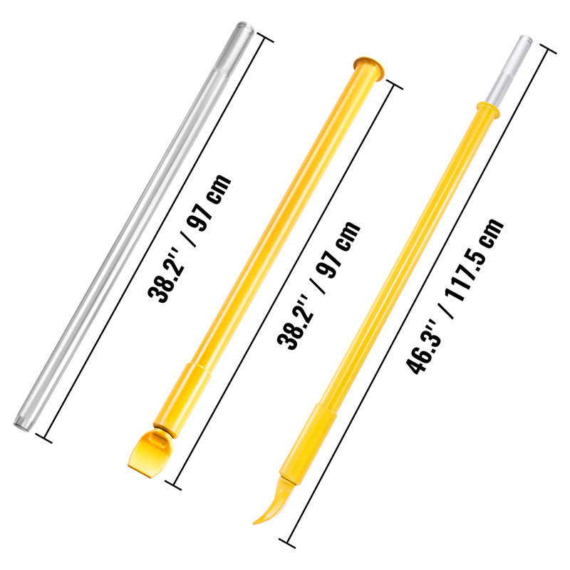Tire Bead Breaker Slide Hammer, 117.6 cm Length Heavy Duty Steel Tire Bead Breaker, Portable Tire Changing Sliding Impact for Car Truck Trailer Tire Removal