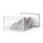 15 Pack Shoe Storage Boxes, Clear Plastic Stackable Shoe Organizer For Closet, Connect Left And Right Shoe Boxes Case Container Bin For Entryway, Drop Front, Fit For Size 10 White