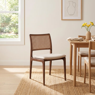 Modern Brazilian Upholstered Dining Chair
