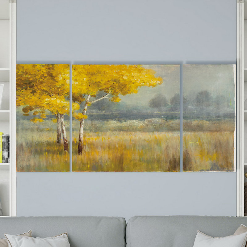 « landscape », reproduction d’image multi-pièces de qualité supérieure sur toile, H 40 po x l 80 po x P 1,5 po