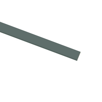Bande de remplissage Gallery Express assemblée, 7,6 cm (L) x 1,9 cm (P) x 244 cm (H), couleur prairie