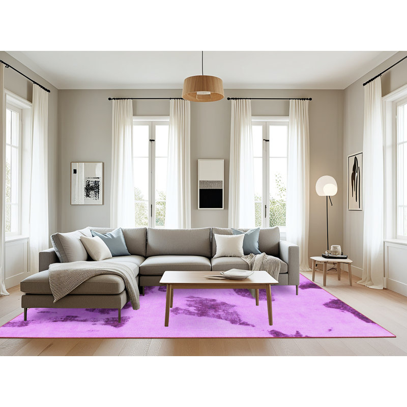 Tapis mauve Ireona, Rectangle 8 pi x 12 pi