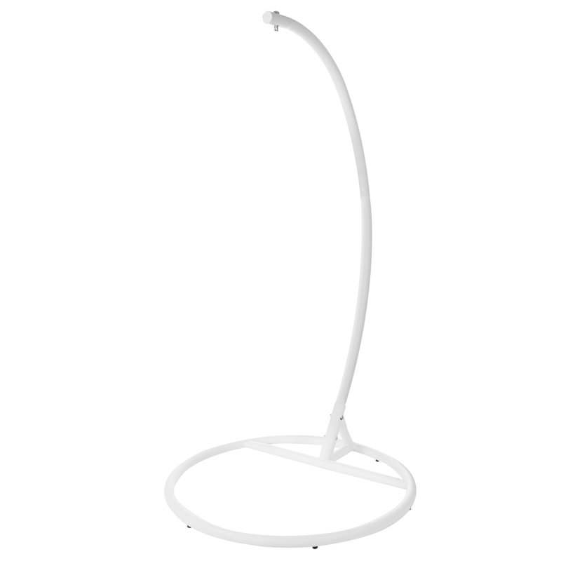 Lucien Steel Hammock Chair Stand, White