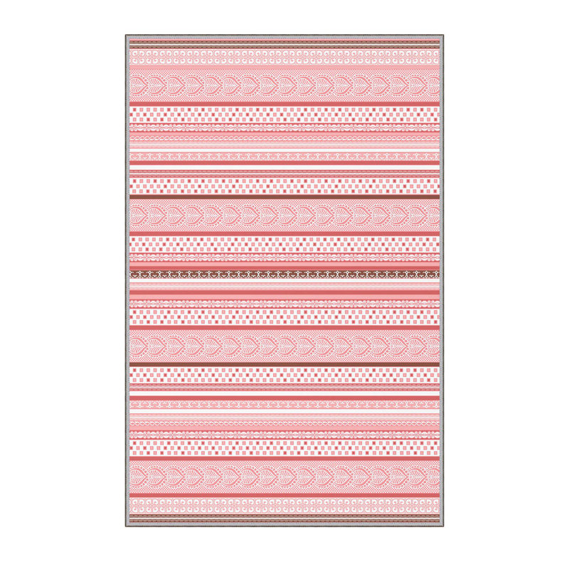 Premium 3D Printed Area Rug, 4.6 x 6.6 Feet, 100% Polyester, Antibacterial, Non-Slip PVC Felt Bottom | 8 mm Pile Height, Machine Washable, Durable & Stylish for Living Room, Bedroom, & Home Décor
