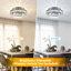 Plafonnier encastré Crystal-411363004