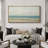 Coastal Beach " Serene Seaside Subtle Beach And Ocean Landscape Rustic Retro Art Decor Extra Large Pictures "-98042472-111176199