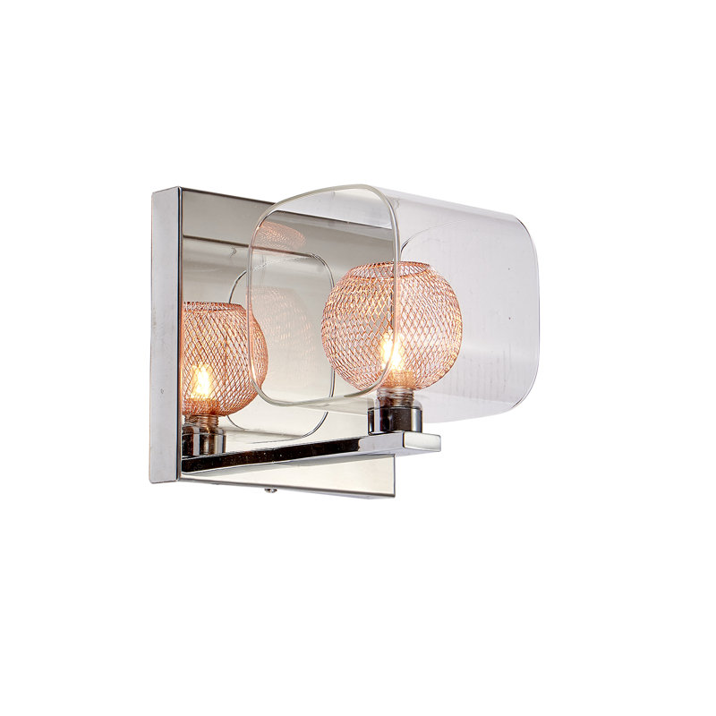 Kappler Chrome Armed Sconce