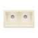 Vintera SILGRANIT 33" Double Bowl Apron-Front Farmhouse Sink
