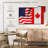 Borges USA And Canadian Flag-107509671