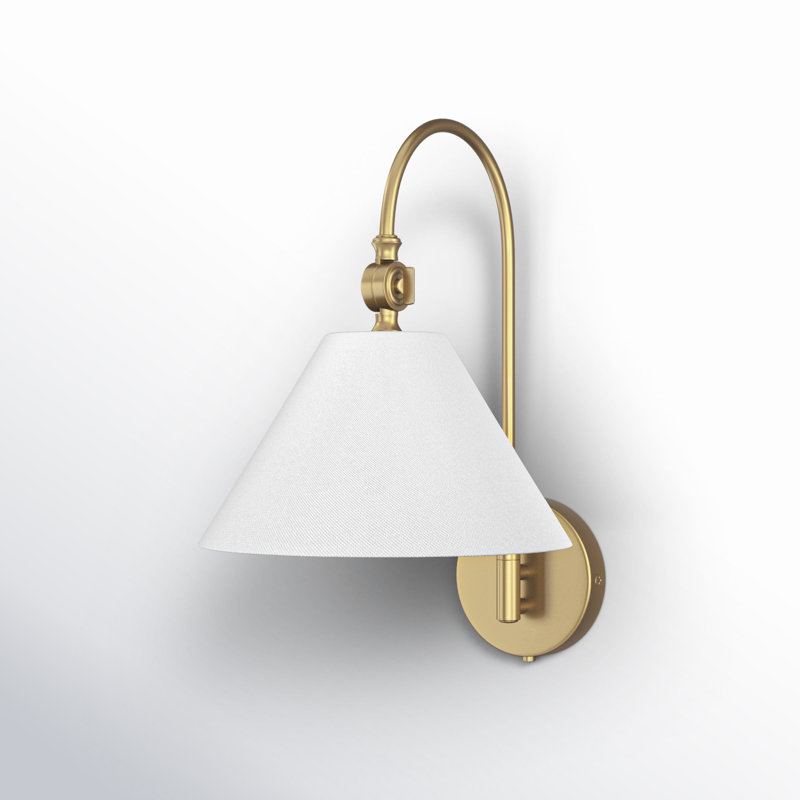 Teviston Wall Sconce in Brass, Brass