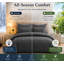 Damask Velvet Duvet Cover Set with Pillowcases-138862234