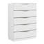 Commode verticale luxueuse 1 pièce avec commode à 5 tiroirs