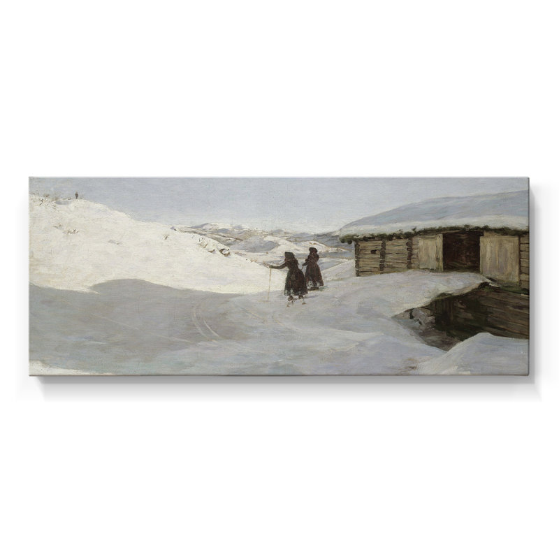 Série paysage - CDI - Toile tendue avec châssis - Prêt à accrocher, H 12 po x l 30 po