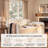 Velvet Piano Key Style Tufting Daybed with Lift-Up Storage, No Box Spring Needed, Cream-157827735