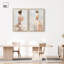"Dreamscape Glam Art", ensemble de 2 impressions sur toile par -1847979208-1847979206-1847979059
