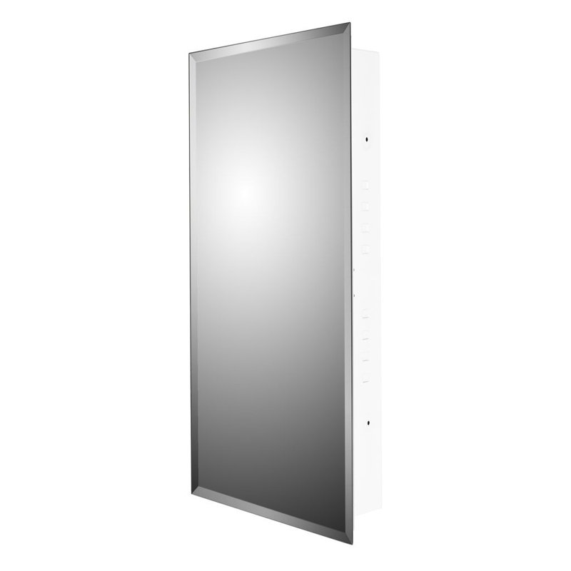Uriel 1 Door Medicine Cabinet with Adjustable Shelves, 13.5" x 36"