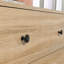 Commode 4 tiroirs, finition brune