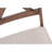 2Pcs Kitchen Dining Chairs, Walnut Finish Frame, Brown Upholstered Seat, Transitional Style, Foam Padding