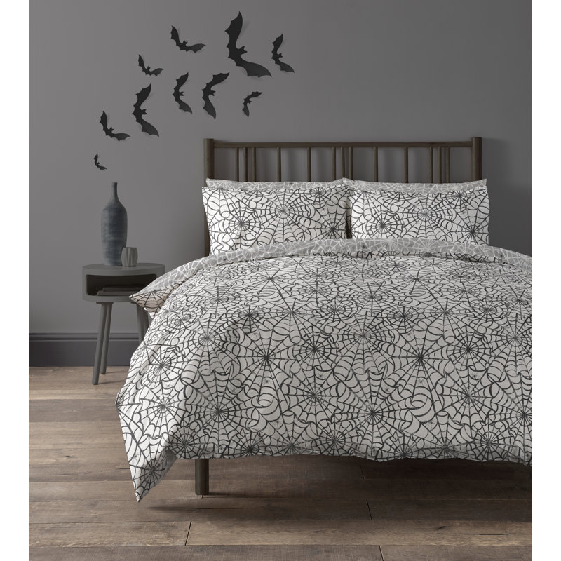 Cattalaya Cotton Blend Duvet Cover Set, Single Duvet Cover + 1  Single Pillowcases
