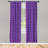 Circle Polka Dots Semi-Sheer Rod Pocket Curtain Panels-45969405