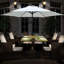 Martigues 2.5m Traditional Parasol with Lights-358898746