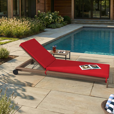 Sunbrella® Outdoor Chaise Cushion