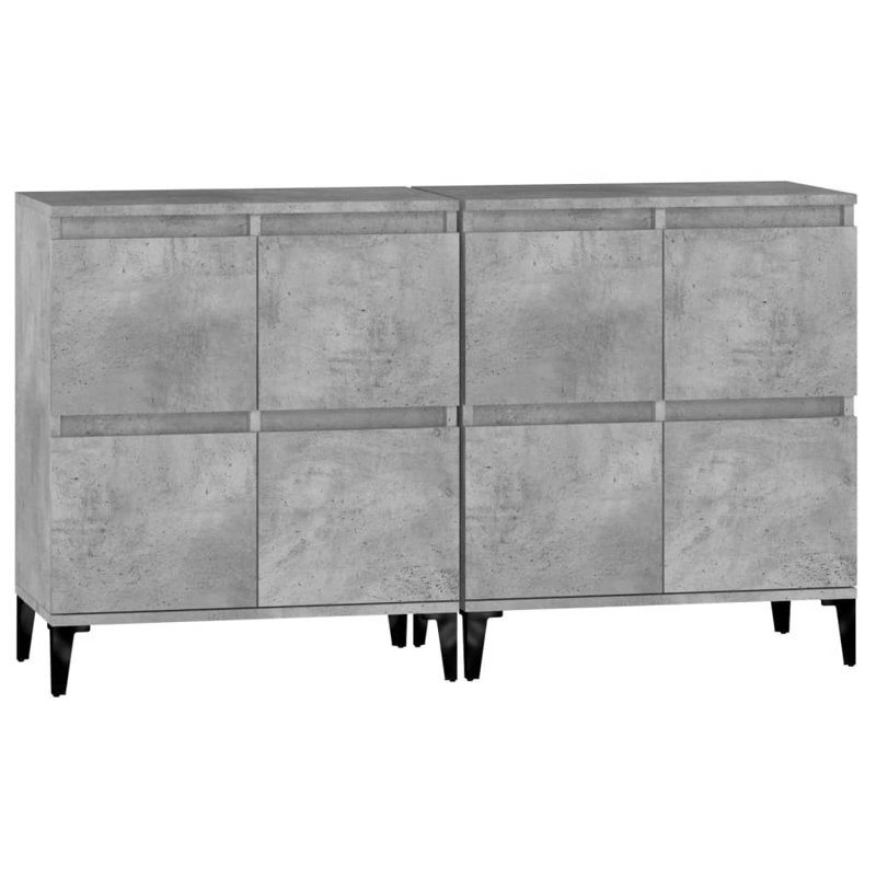 Giasa 60cm Sideboard, Concrete Grey