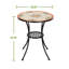 Milliken Round Outdoor Bistro Table , 60cm cm W 60cm cm D