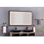 84 X 48 Inch LED Bathroom Mirror With Aluminum Frame, Wall Mounted Vanity Mirror, Anti-Fog, Memory, 3 Colours, Stepless Dimmable-264624902