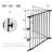 5 - Piece Foldable Fence-63163547
