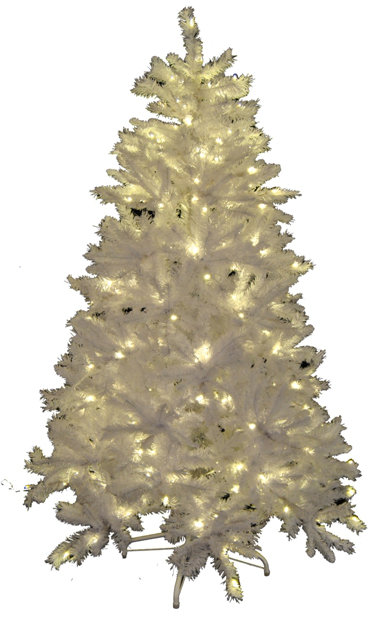 Arbre de Noël pin 15 'éclairé