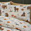 Halloween Highland Cow Reversible Duvet Cover Set-114324268