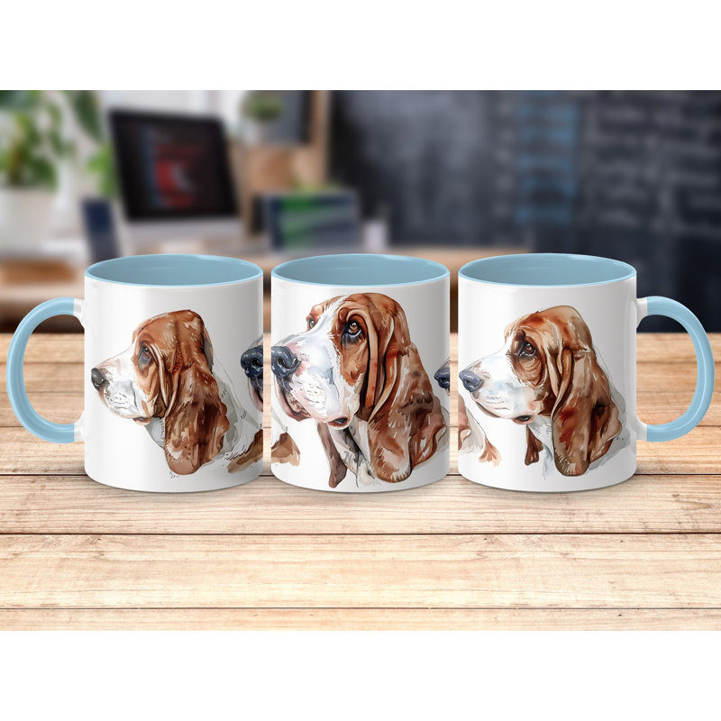 Mug, 3, Light Blue
