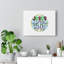 Jesus Loves This Hot Mess 1 Piece Wrapped Canvas Wall Art-1293026634