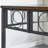 Kitchen Dining Room Table, Iron Wood Square Table For Kitchen Dining Room Furniture