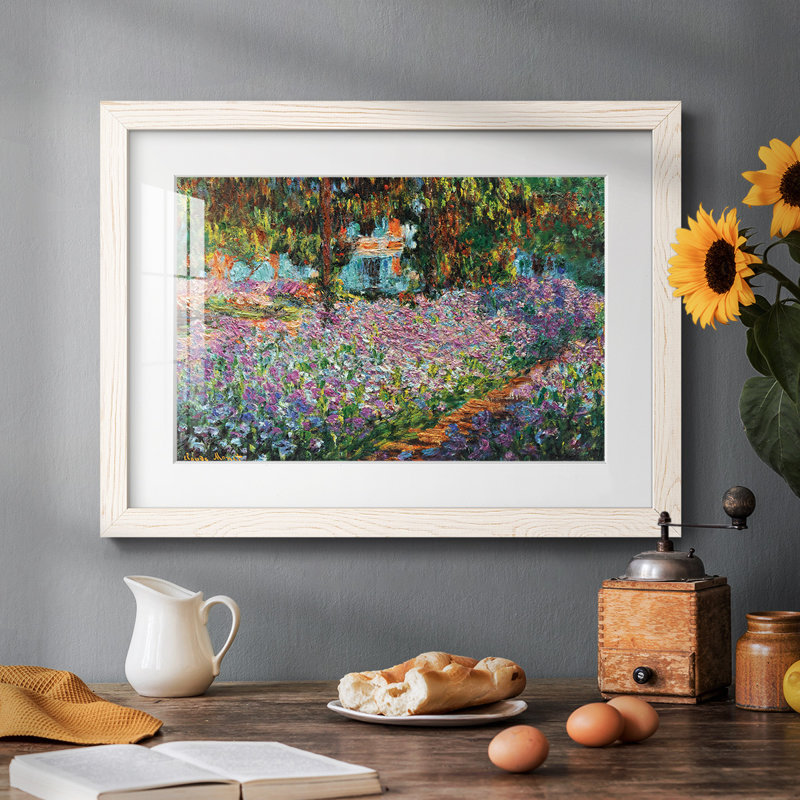Iris dans le jardin de Monet, 1900 03, Blanc