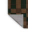 Tapis vert à carreaux lavable à la machine-434745474