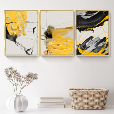 " Birds Wall Art " 3 - Pieces