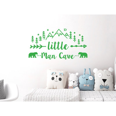 Décalcomanie murale Little Man Cave