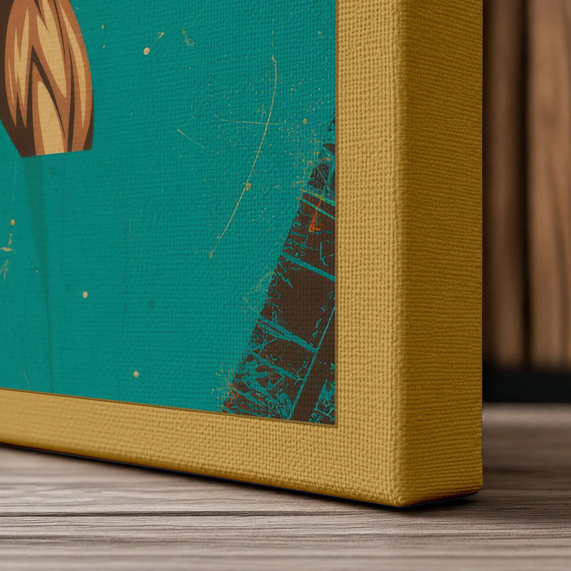 Print, 18x12 - 45.7 x 30.5 cm, Ochre Border