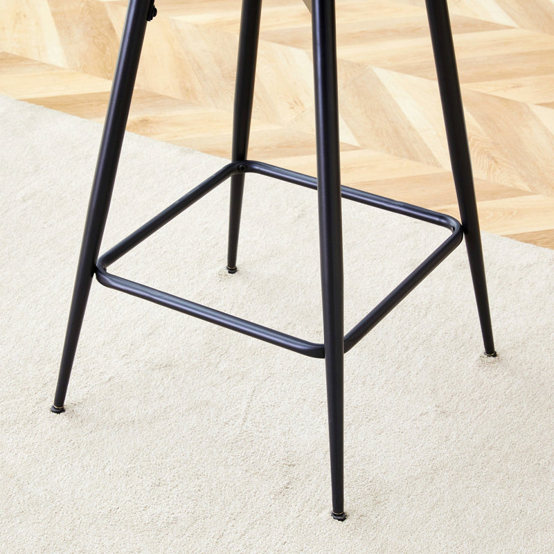 Tabourets pivotants avec matériaux de qualité supérieure pour une utilisation polyvalente, Noir, Gris foncé, 2