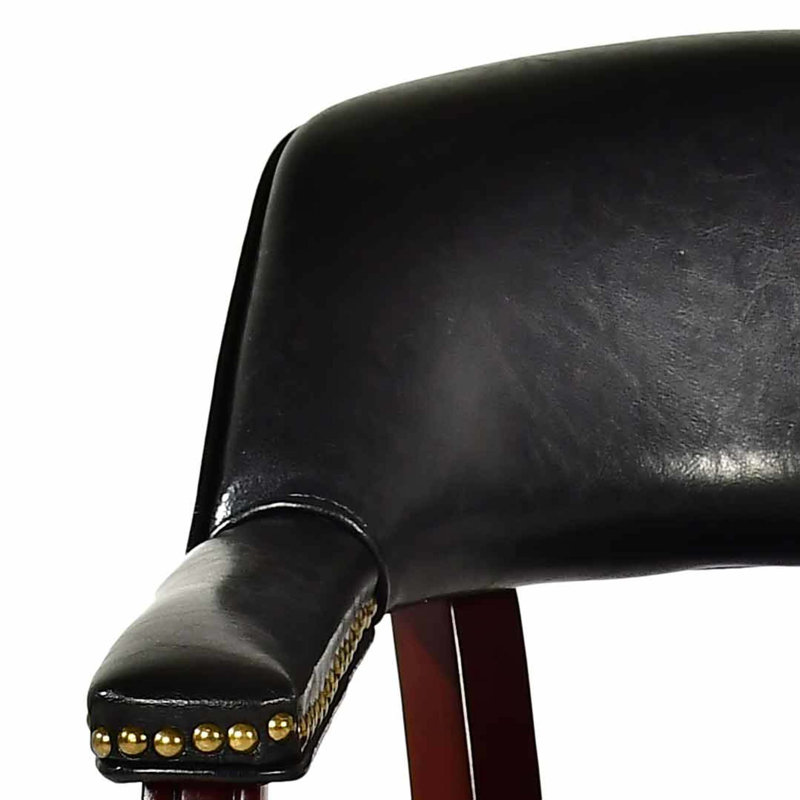 Alandria 18'' H Upholstered Dining Chair, Black